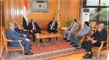 تطورات جديدة.. اجتماع حاسم بين رئيس جامعة حلوان وشركة وادي النيل لمتابعة مشروعات الإنشاءات الحيوية 1